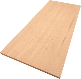 Cherry Hardwood Planks - 8-Pack Cherry Craft Wood for Unfinished Wood Crafts - 1/8’’ (3mm) 100% Pure Hardwood - Laser Engraving Blanks - Cherry Hobby Wood for Crafts and Gifts