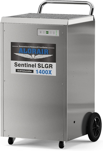 275 PPD Commercial Dehumidifier, Large Industrial SLGR 1400X dehumidifier with Pump,5 Years Warranty, for Job Sites Clean-Up, Flood, Damage Restoration-Moisture Removal Up to 43.3 Gallons/Day