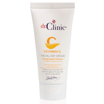 Vitamin C Facial Day Cream | Moisturizer for Dry Skins | Anti-Aging Skin Cream for Dark Spots and Wrinkles | Acne Spot Treatment All Skin Types | Hyaluronic Acid, Argan Oil, 1.69Fl.Oz