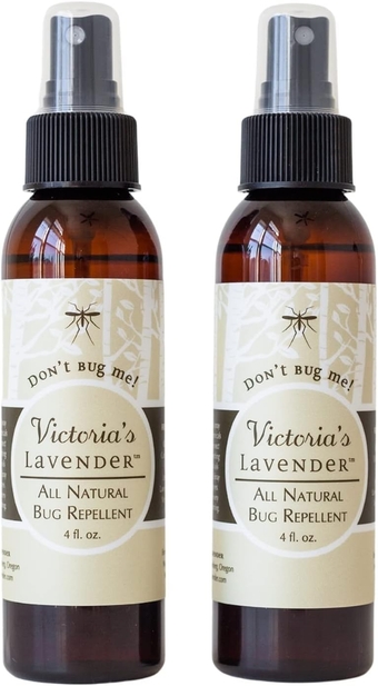 Organic “Don’t Bug Me” Insect Repellent, Made with Plant Based Essential Oils & Aloe Vera … (4 oz Two Pack)