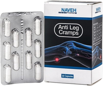 Anti-Leg Magnesium Supplement for Muscle Cramps-190mg Magnesium for Leg Cramps at Night, High Absorption Magnesium for Muscle and Nocturnal Leg & Feet Cramps with Vitamin E and B6(30 caps)