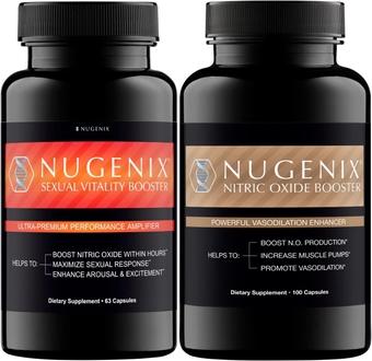 Vitality Booster for Men &  Nitric Oxide Booster Bundle
