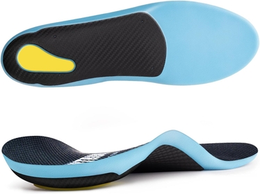 Heavy Duty Arch Support Insoles (220+ lbs): Plantar Fasciitis Relief for Men and Women – Ideal for Work Boots, Flat Feet, Heel Pain, Pronation, and Metatarsal Support 【Men's 7-7.5 /Women's 9-9.5】