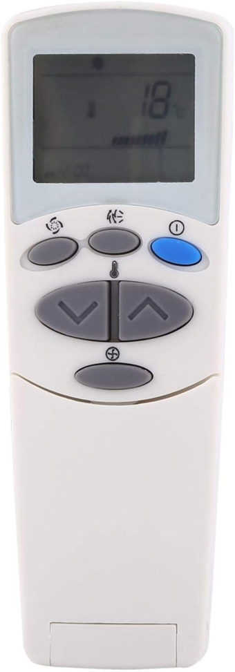 Air Conditioner Remote Control, 6711A90032L Portable Low Power Universal Replacement Remote Control LCD Controller, for LG, White