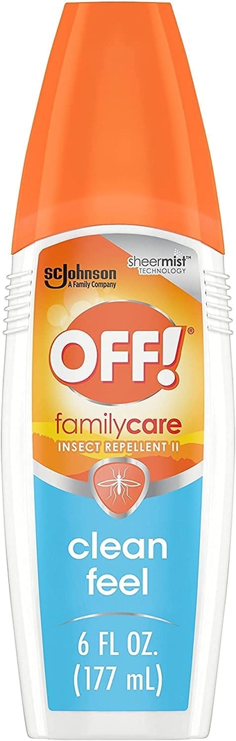 Family Care, Insect Repellent II Clean Feel, 6 oz (Pack of 6).