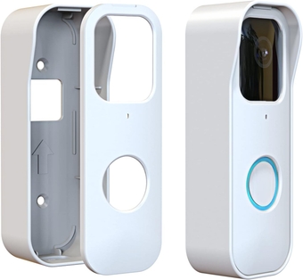 Blink Doorbell Mount for Blink Video Doorbell, No-Drilling Blink Mount Bracket, Easy Installation for Blink Doorbell Camera Security System (The Blink Doorbell is Not Included),White