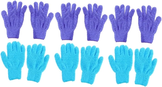 12 Pcs Gloves Car Dust Cleaner Stars Cleaning Wipes Car Wash Sponge Cleaning Towels Trucks Car Shampoo House Dusting Gloves Household Coral Fleece Material Mirror