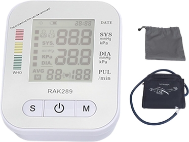 Blood Pressure Monitor Arm Type High Accuracy Automatic Blood Pressure Measuring Instrument for Elderly