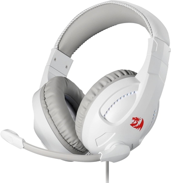 H211 Cronus White Wired Gaming Headset, Stereo Surround Sound, Noise-Canceling Microphone, Dynamic RGB Backlight, 40 mm Drivers, Over-Ear Headphones Works for PC/PS5/XBOX/NS
