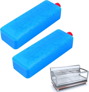 Ice Packs for Lunch Bags - Lightweight and Slim Reusable Long-Lasting Ice Pack for Lunch Boxes,Coolers, Cold Freezer - Keep Foods Fresh, Cold and Tasty for Office School Camping Travel Picnic