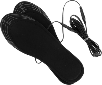 1 Set Heating Insoles Cuttable Washable Heated Insoles Men Heated Shoe Insoles Thermal Ladies Boots USB Electric Heated Insole Shoe Warmer Far Carbon Fiber Aldult Miss