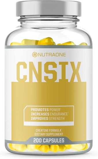 CNSix Creatine Capsules Creatine HCL to Help Build Lean Muscle* (600mg - 200 Capsules)
