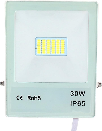 30W LED Outdoor Flood Lights 150W Halogen Light Bulb Equivalent,120V Super Bright Energy Saving Security Light 2400 Lumen Wide Lighting Area Outdoor Floodlight Waterproof IP65 (30W, Daylight White)