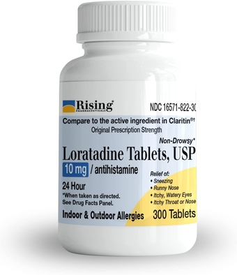 Pharma Allergy Relief - Loratadine Tablets 10mg - Antihistamine, Allergy Relief Product - 300 Tablets