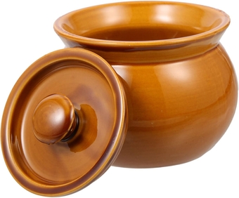 Crock Ceramic Onions Food Soup Bowl with Lid Slow Cooker French Onion Soup Oven Safe Caraway Cookware for Fermenting Soup Stews Casserole Milk Pan With Cover Pot