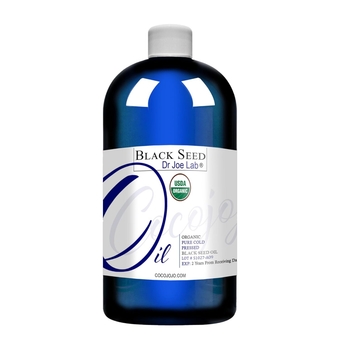 Black Seed Oil 16 oz - USDA Certified Organic - 100% Pure Natural Cold Pressed Unrefined Extra Virgin Black Cumin Seed Oil - Therapeutic Grade Black Seed Oil Organic Cold Pressed