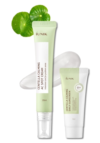 81% Concentrated Centella Calming Gel Acne Spot Cream w/AHA BHA PHA Salicylic Acid Niacinamide Tea Tree Oil-Free Blemish Pimple Lightweight for Adults & Teens .67 Oz Sensitive Acne-prone skin