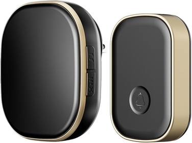 Wireless Doorbell,Wireless Doorbells for Home Easy to Install,5 Volume Adjustments,58 Chimes,1000Ft Usage Range,Suitable for Home,Office,Classroom,Special Needs Pagers,Black