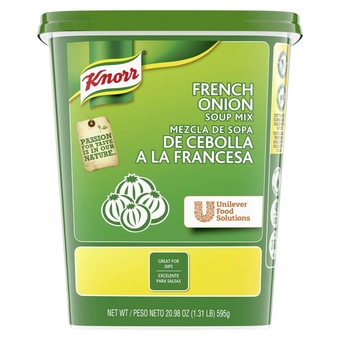 Professional French Onion Soup Mix Loaded with Real Onions, No Artificial Flavors, No added MSG, 0g Trans Fat,1.31 Pound (Pack of 6)