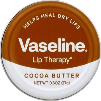 Lip Therapy Lip Balm Tin, Cocoa Butter, 0.6 oz
