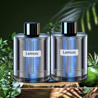 Oil Diffuser Essential Oils,2 Packs Essential Oil Refill Perfume with Long-lasting Fragrance for Car Air Fresheners attach with the Cotton swab.（Lemon,2-Pack）