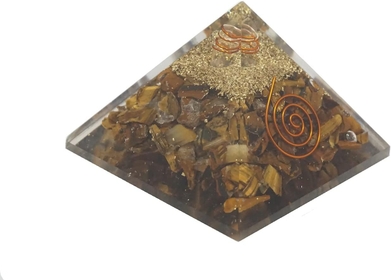 Healing Gemstone Pyramid Crystal for Home Positive Energy & Meditation Natural Crystal Chakra Balancing Flow Unique Adorable Gift Item by Ocean CRYSYALS Export