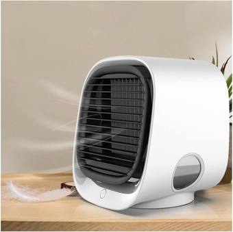 Free Standing Air Cooler, 4 in 1 Oscillation Air Condirioner, Quiet Strong Cheap Air Coolers for Home Office Travel