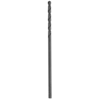 BL2643 1-Piece 1/4 In. x 6 In. Extra Length Aircraft Black Oxide Drill Bit for Applications in Light-Gauge Metal, Wood, Plastic
