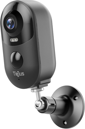 Cameras for Home Security Outside, 3MP Home Security Cameras Battery Powered with Night Vision, 2 Way Audio, PIR Detection, Spotlight & Siren, 2.4Ghz WiFi Only, IP66 Weatherproof, Cloud/SD