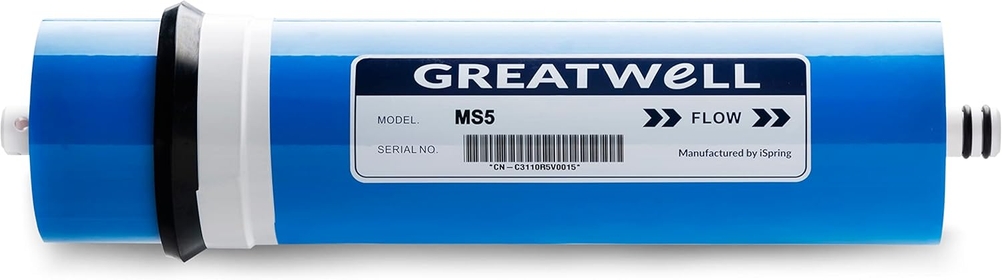 MS5 500GPD Reverse Osmosis (RO) Membrane Replacement 3.0" x 11.7", Fits RCS5T, Updated Version