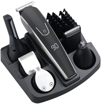 Hair Clippers for Men, Hair Cutting Tools, Professional Hair Cutting Kits, Stainless Steel Cordless Hair Finishing Trimmers (Color : B)