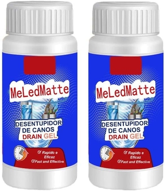 Powerful Pipe Dredging Agent, Pipeline Dredging Agent, Unblock Clogged Drains With Ease, All Around Powerful Cleaning Tool Sink Drain Cleaner for Kitchen Toilet Pipeline Quick Cleaning (Size : 2Count
