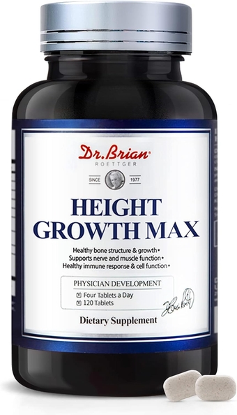 Height Growth Maximizer - Advanced Growth Formula Grow Taller Supplement for Children (10+) &Teens - Multivitamin,Mineral Calcium,L-Arginie & Astragalus Ginseng