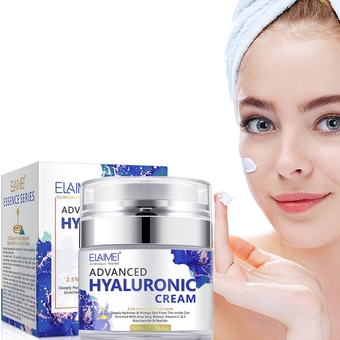 Advanced Hyaluronic Acid Cream, Hydration Lotion for Face, Moisturizer Skin Care Face Cream for Dry Skin, Wrinkles, Fine Lines, Anti-Aging Wrinkle Repair, Hydrate Serum, Plump Skin (Pack of 1)