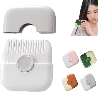 2 in 1 Hair Split End Trimmer, Hair Trimming and Arrangement 2 in 1 Bangs Trimmer, Hair Trimming and Finishing 2 in 1 Bangs Trimmer, Manual Split Hair Trimmer Comb for Women