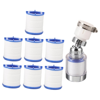Water Purifier for Faucet Kitchen tap Filter Faucet Nozzle Filter Water Saving tap Faucet tap Filter for Kitchen Water Purifier for Kitchen Water Sink Faucet Filter Set Universal