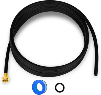 18FFDHMH01 Dehumidifier Drain Hose 3/4 Inch FHT Connection,30 Foot，Brass Interface to Prevent Water Leakage，Perfectly Compatible with Most Brands of Dehumidifiers.