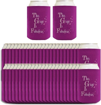Gigi Appreciation Gift For Gigi This Gigi Is Fabulous 48-Pack Drink Can Coolers Gigi