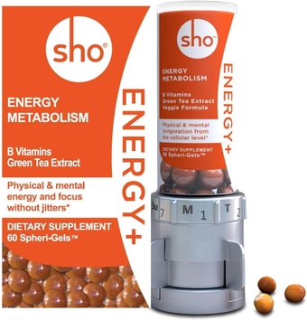 Energy+ Kit: Vegan Energy Alert Focus Supplements | Matcha Green Tea Extract & Vitamin B Complex with Light Caffeine | Calm Energy Boosters for Women and Men Without Jitters | 60 Energy Gel