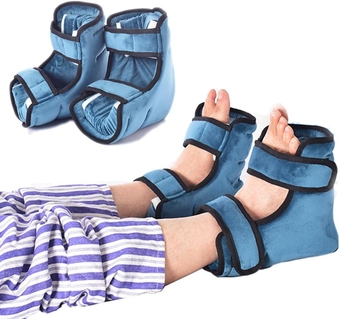 2PCS Heel Protector Cushion-Foot Support Pillow,Anti-Decubitus Heel Pad for Heel Pain Relief,Pressure Sores,Pressure Sores,Bed Sores,Plantar Fasciitis,Adjustable in Size