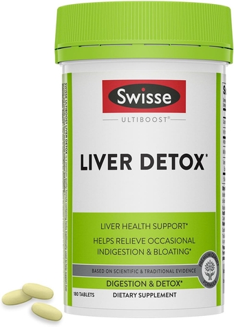 Milk Thistle Liver Cleanse Detox & Repair | Liver Supplement & Liver Support | Milk Thistle + Turmeric + Artichoke Extract | Milk Thistle Liver Detox & Fatty Liver Supplement | 180 Liver Pills