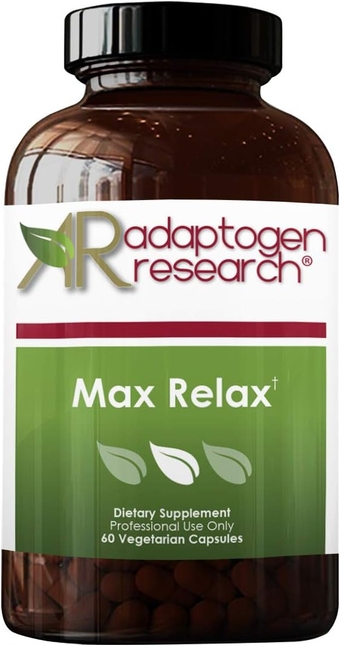 Max Relax, 60 Vegetarian Capsules, Vitamin B-6, Vitamin B-12, Magnesium, Inositol, Taurine, German Chamomile, Gamma-aminobutyric Acid, Pharmagaba™, L-theanine, 5-htp, Phosphatidylserine