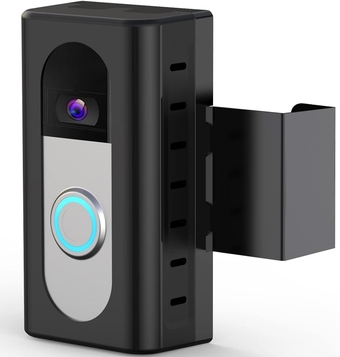 Anti-Theft Video Doorbell Mount Compatible with Ring/Blink Wireless Video Doorbell, Adjustable Mounting Bracket Accessories for houses, apartments, businesses, No Need to Drill