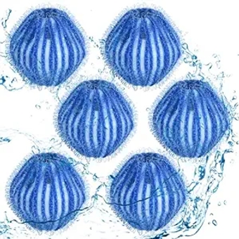 6PCS Pet Hair Remover Laundry Ball, Lint Remover Washing Balls, Laundry Pet Hair Catcher, Reusable Dryer Washing Balls, Hair Lint Removal Laundry Ball, Clothes Cleaning Ball for Laundry