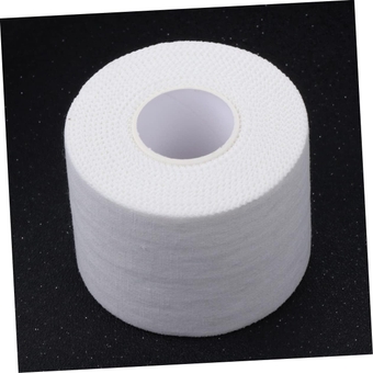 Medical Tape Cotton Tape Ankle Guard Tape Medical Adhesive Tape Sports Tape Sports Injury Tape White Gaffer Tape Elastic Adhesive Muscle Bandage Tape for Football Ankle Strap