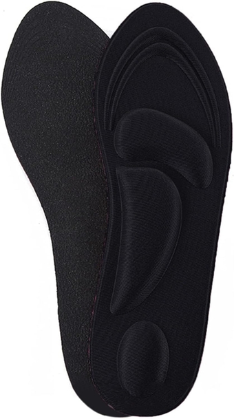 Insoles for Men,Foam Insoles Super Soft 4D Sponge Replacement Innersoles Massaging, Arch Pain for Running Shoes, Work Boots