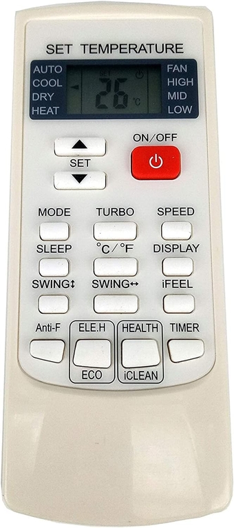 General Replacement Remote Control Fit for YKR-H/102E YKR-H/132E YKR-H/006E for AUX Air Conditioner