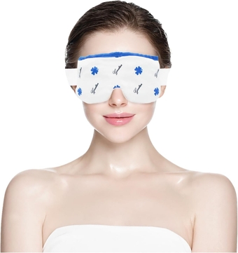 Moist Heat Eye Compress | Hot/Cold Therapy Eye Mask Reusable | Tension Relief | Acting and Effective Relief for Dry Eye, Swollen Eyes, Headaches Irritation and Migraine | Microwavable