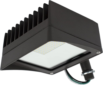 LED Flood Light Outdoor Flood Light Fixture, 30 Watt Knuckle Mount Knuckle Lights, Exterior Waterproof Flag Pole Stadium Lights, 5000K Bright Lighting, Outside Parking, Security, Porch DLC