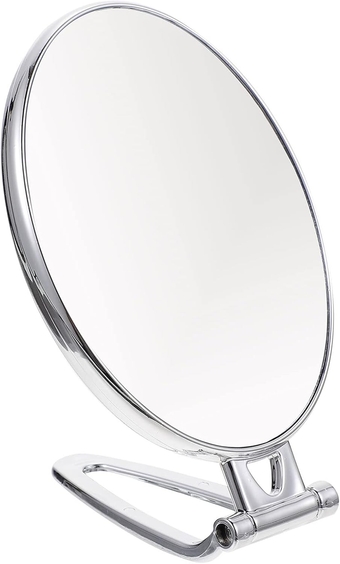 Travel Purse Mirror Vanity Mirror Alloy Travel Handle Desktop Makeup Vanity Mirror